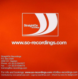 Kevin Kaos – Ritalin - SO:0320 - StraightOn Recordings