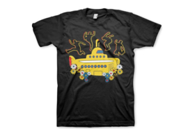 The Beatles T-Shirt Yellow Submarine Unisex Black