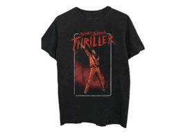 Michael Jackson T-Shirt Thriller White Red Suit