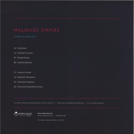 Crime as Service - Malware Empire 2x12" - KORYUOXLP04 | Koryu Budo Record