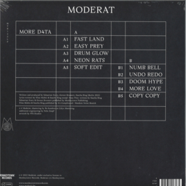 Moderat - MORE D4TA LP - MTR122LP | Monkeytown Records