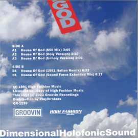 Dimensional Holofonic Sound - The House Of God - GR-1299 | Groovin Recordings