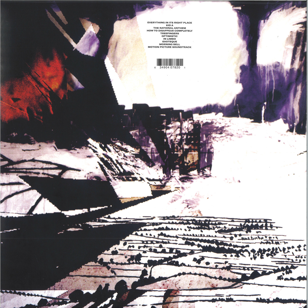 Radiohead Kid A 2x12" - XL782LPB - XL/Beggars Group