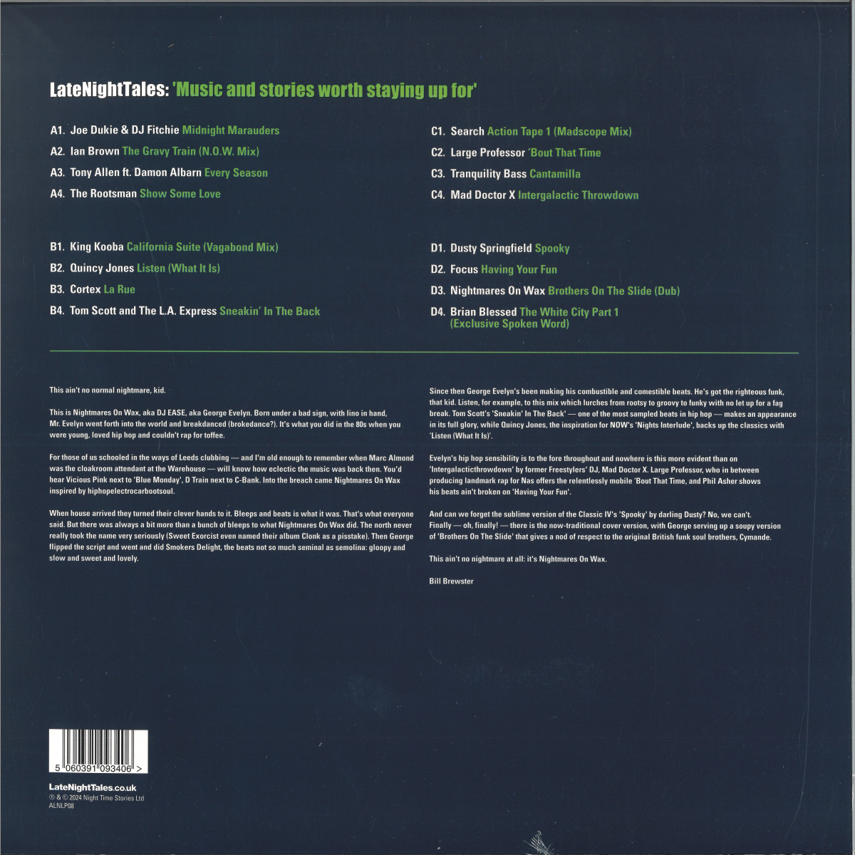 Nightmares On Wax - Late Night Tales 2x12" - ALNLP08 - Rough Trade