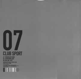 Patrick Alavi – Club Sport - VRT007 -  Vertigo