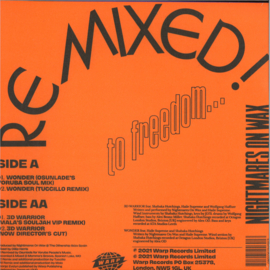 Nightmares On Wax - Remixed! To Freedom… EP - WAP469 | WARP
