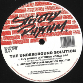 The Underground Solution - Luv Dancin' (30th Anniversary) - SR1220RSD | Strictly Rhythm