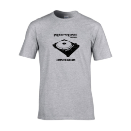 InDeep'n'Dance Records "Turntable" t-shirt men