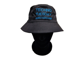 Techno Tuesday Amsterdam bucket hat black