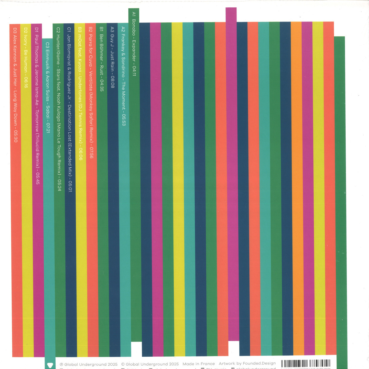 Global Underground - Select 10 LP 2x12" - 5021732375704 - Global Underground