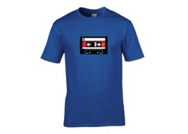 Cassette tape t-shirt men