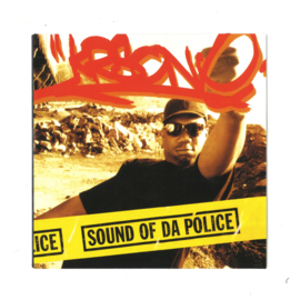 KRS One - Sound Of Da Police b/w Hip Hop Vs Rap - ES765001 PICTURE COVER | Jive USA