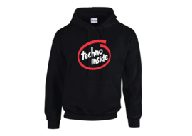 Techno inside hoodie