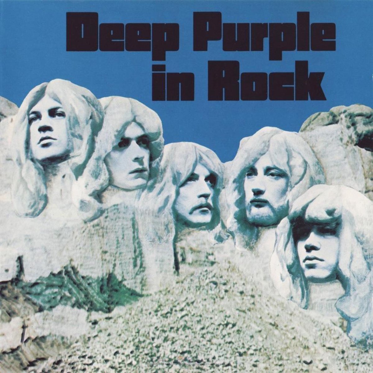Deep - Purple In Rock - SHVL 777 - Harvest