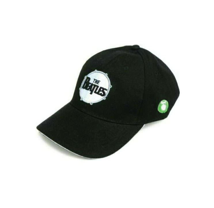 The Beatles Drum Cap Black UNI