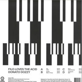 Donato Dozzy - Filo Loves The Acid 2x12" - TRESOR303 | Tresor