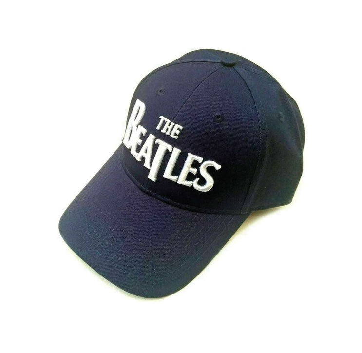 The Beatles Drop T Logo Cap Navy Blue UNI
