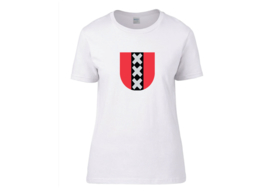 Amsterdam symbol t-shirt woman semi-fit