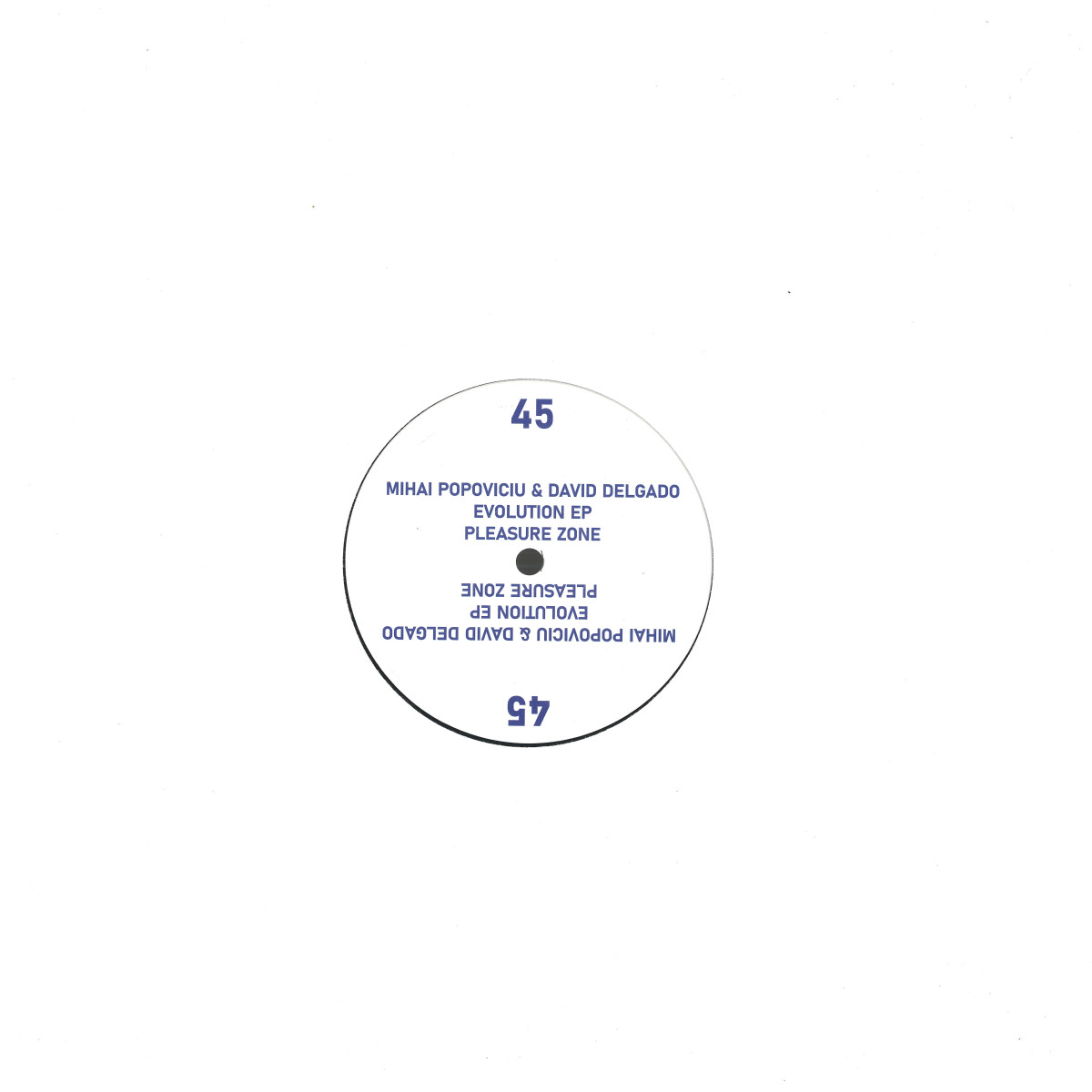Mihai Popoviciu & David Delgado - Evolution EP - PLZ045 - Pleasure Zone