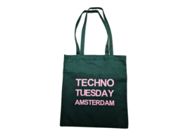 Techno Tuesday Amsterdam tote bag coloured