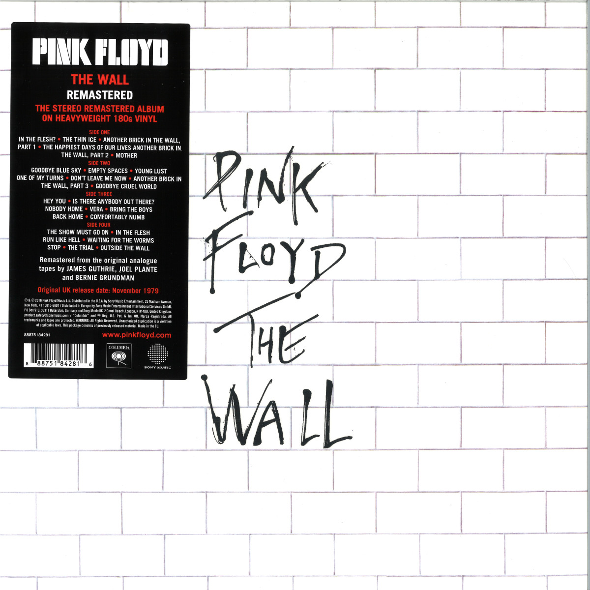 Pink Floyd - The Wall LP 2x12" - 0888751842816 - Columbia