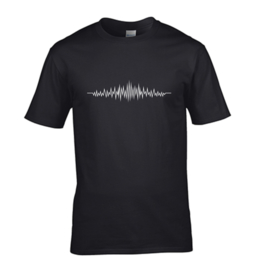 Audio wave t-shirt men