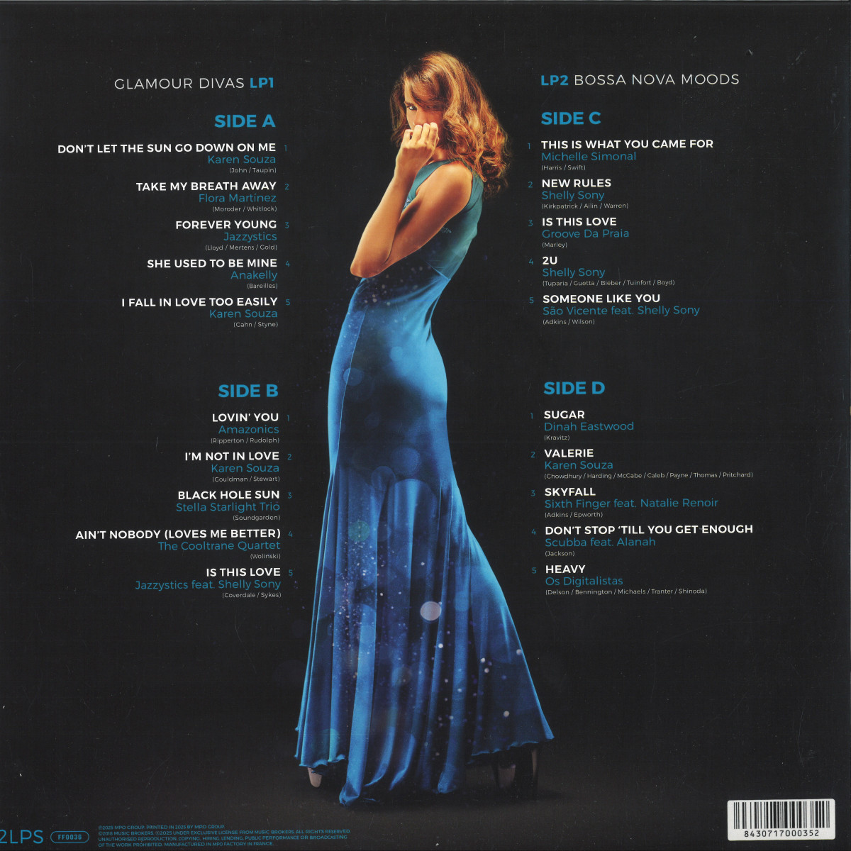 Various - Jazz Sexiest Ladies Volume 3 LP 2x12" - FF0036 - MPO Records