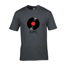 Vinyl t-shirt men