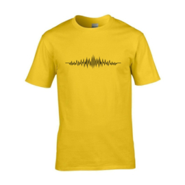 Audio wave t-shirt men