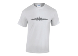 Audio wave t-shirt men