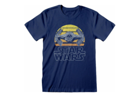 Star Wars T-Shirt Tie Fighter Moon