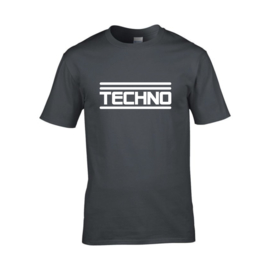 Techno t-shirt men