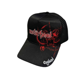 Motörhead England Red Warpig Cap Black UNI
