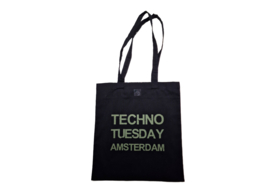 Techno Tuesday Amsterdam tote bag black