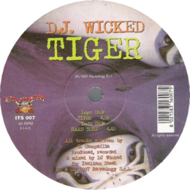 DJ Wicked - Tiger album - ITS007 - Italian Steel