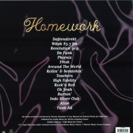 Daft Punk - Homework LP 2x12" - 0190296611926 | Virgin UK
