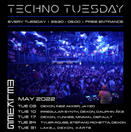 Techno Tuesday Amsterdam - Mei 2022 - Melkweg Amsterdam