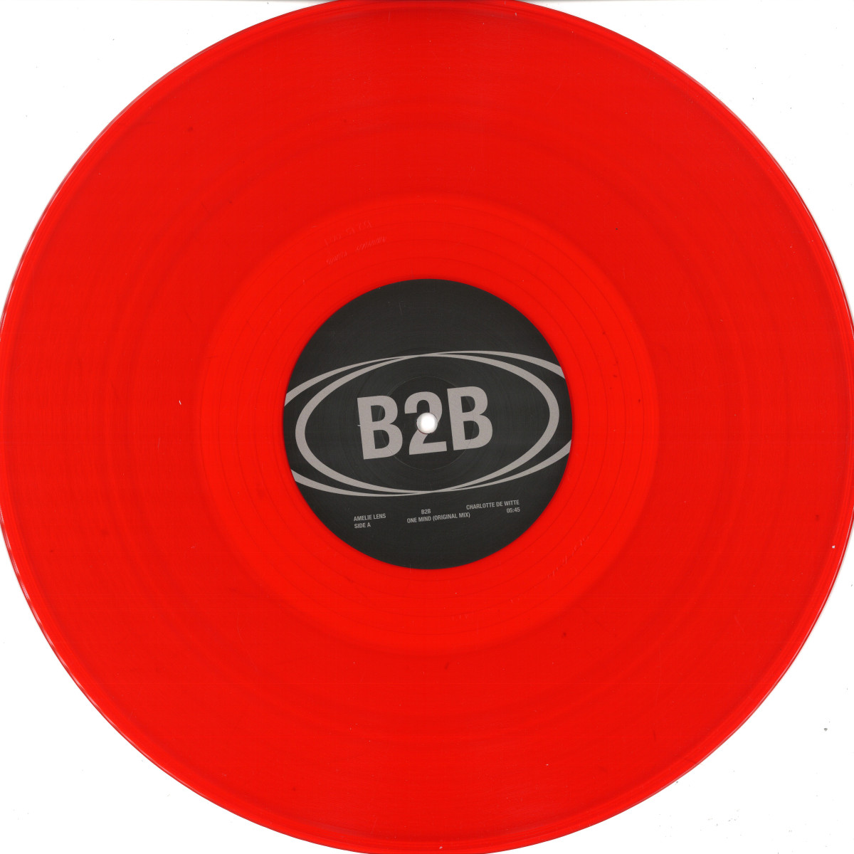 Charlotte De Witte & Amelie Lens - One Mind EP - B2B001R - B2B