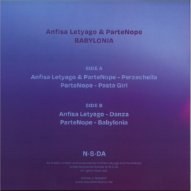 Anfisa Letyago, Partenope - Babylonia - NSD007 | N:S:DA