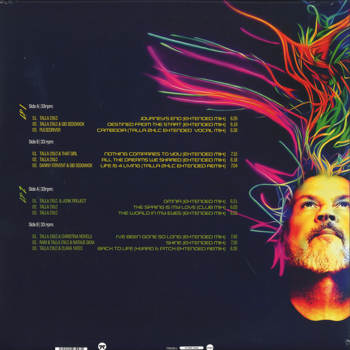 TALLA 2XLC - All The Dreams I Share (All The Dreams I Share) LP 2x12" - TTR21001-1 - Zyx Music
