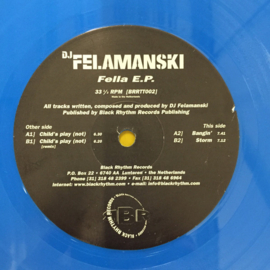 DJ Felamanski – Fella E.P. -  BRRTT002 - Black Rhythm Records