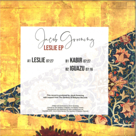 Jacob Groening - Leslie EP (limited golden coloured 12") - TGOB004 | The Gardens Of Babylon