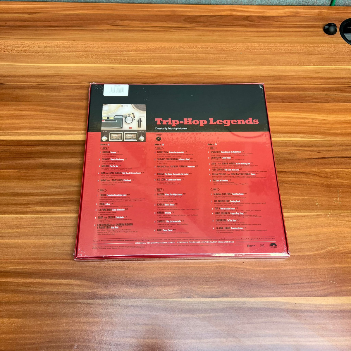 Various - TRIP-HOP LEGENDS 3x12" - 3438046 - Wagram