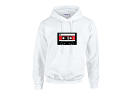 Cassette tape hoodie