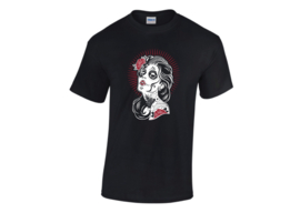 Skull woman t-shirt men