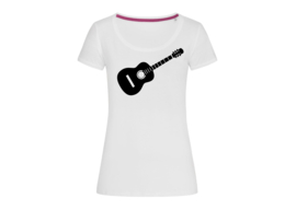 Guitar t-shirt woman body fit