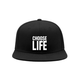 Choose life snapback cap
