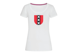 Amsterdam symbol t-shirt woman body fit