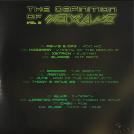 Various - The Definition Of Neorave Vol.2 LP 3x12" - RAVE20 | Rave Alert Records