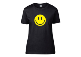 Smiley t-shirt woman semi-fit